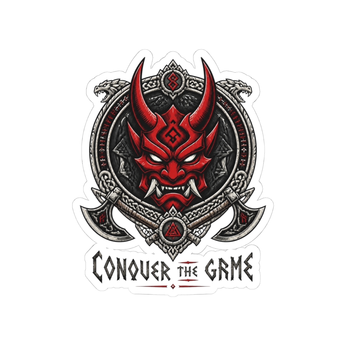 SypherPK "Conquer the Game" Sticker